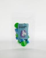 Люффа Твердая пена для ванны Голубая (80g)