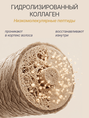 Маска для волос с коллагеном, MissFresh серия ПРО (Банан-Ваниль) 09