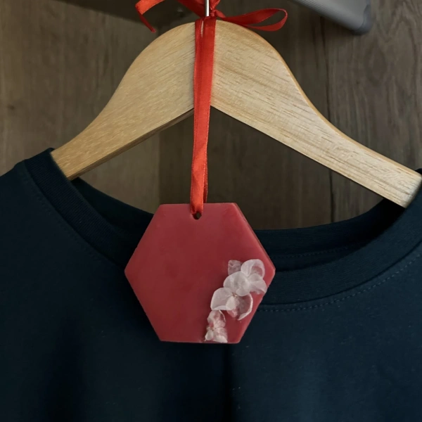 Люффа Аромасаше Розовый пион