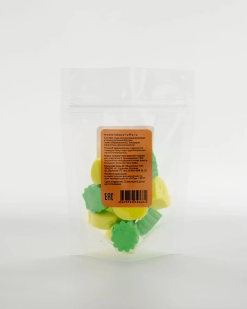 Люффа Твердая пена для ванны Голубая (80g)